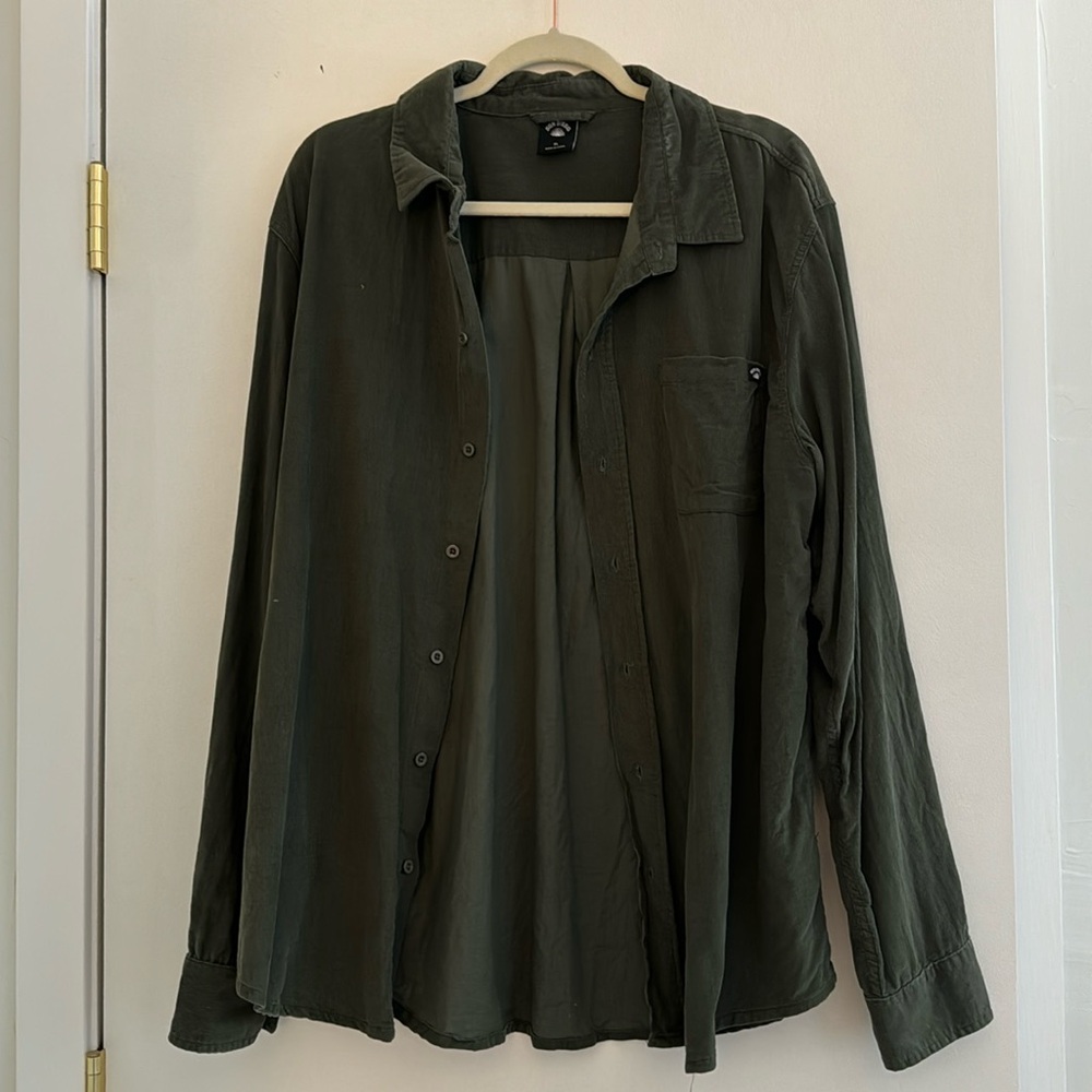 Men’s corduroy button up